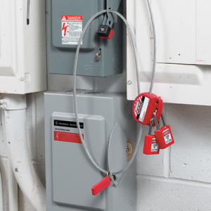 MasterLock lockout/tagout kabelvergrendeling